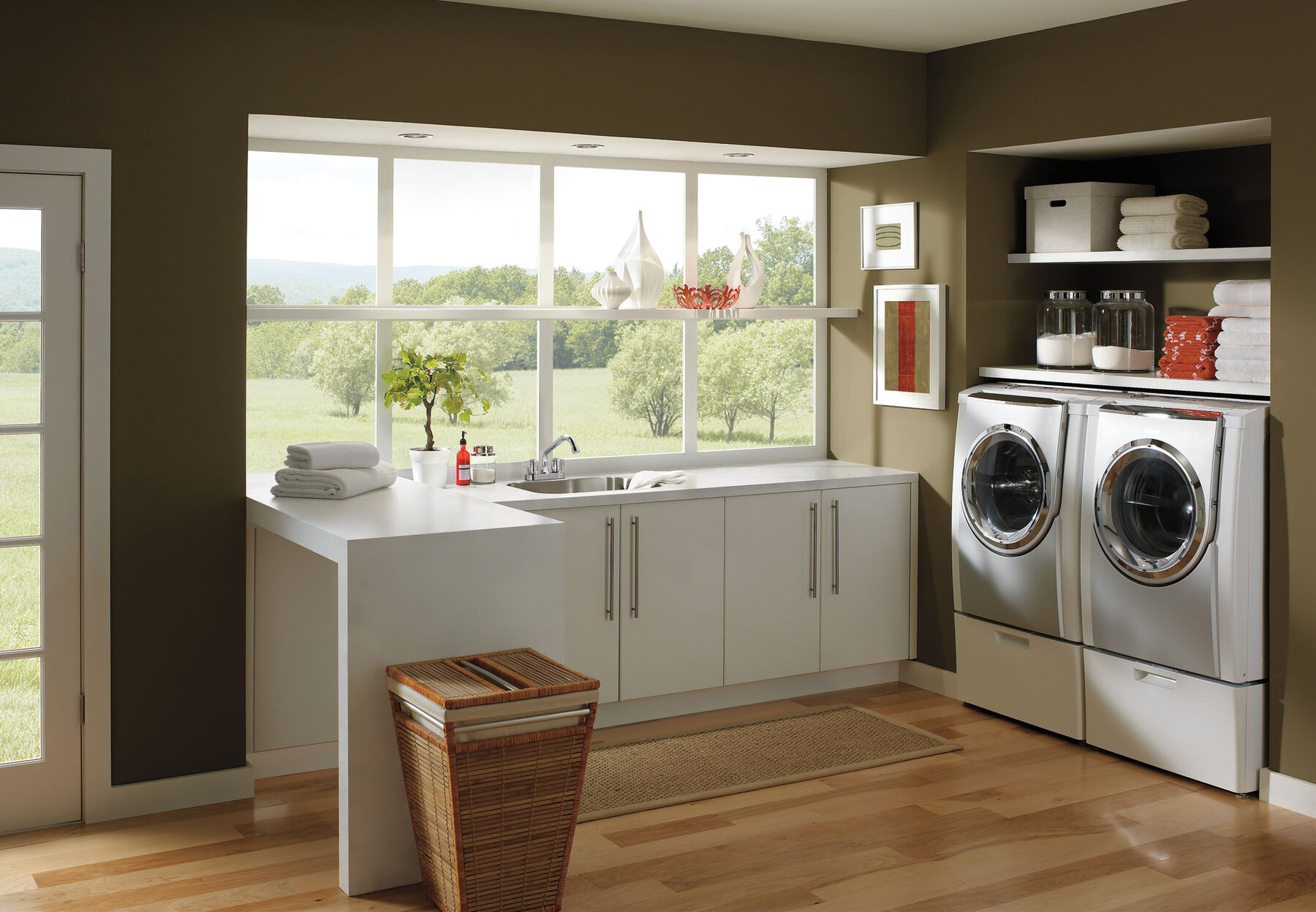 Two Handle Laundry Faucet