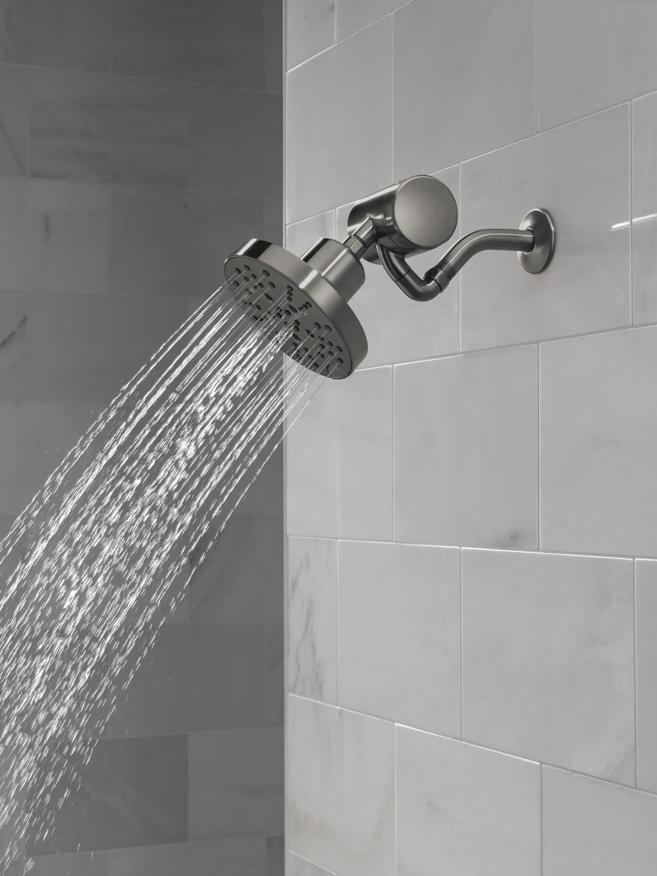H<sub>2</sub>Okinetic&reg; 5-Setting Contemporary Raincan Shower Head