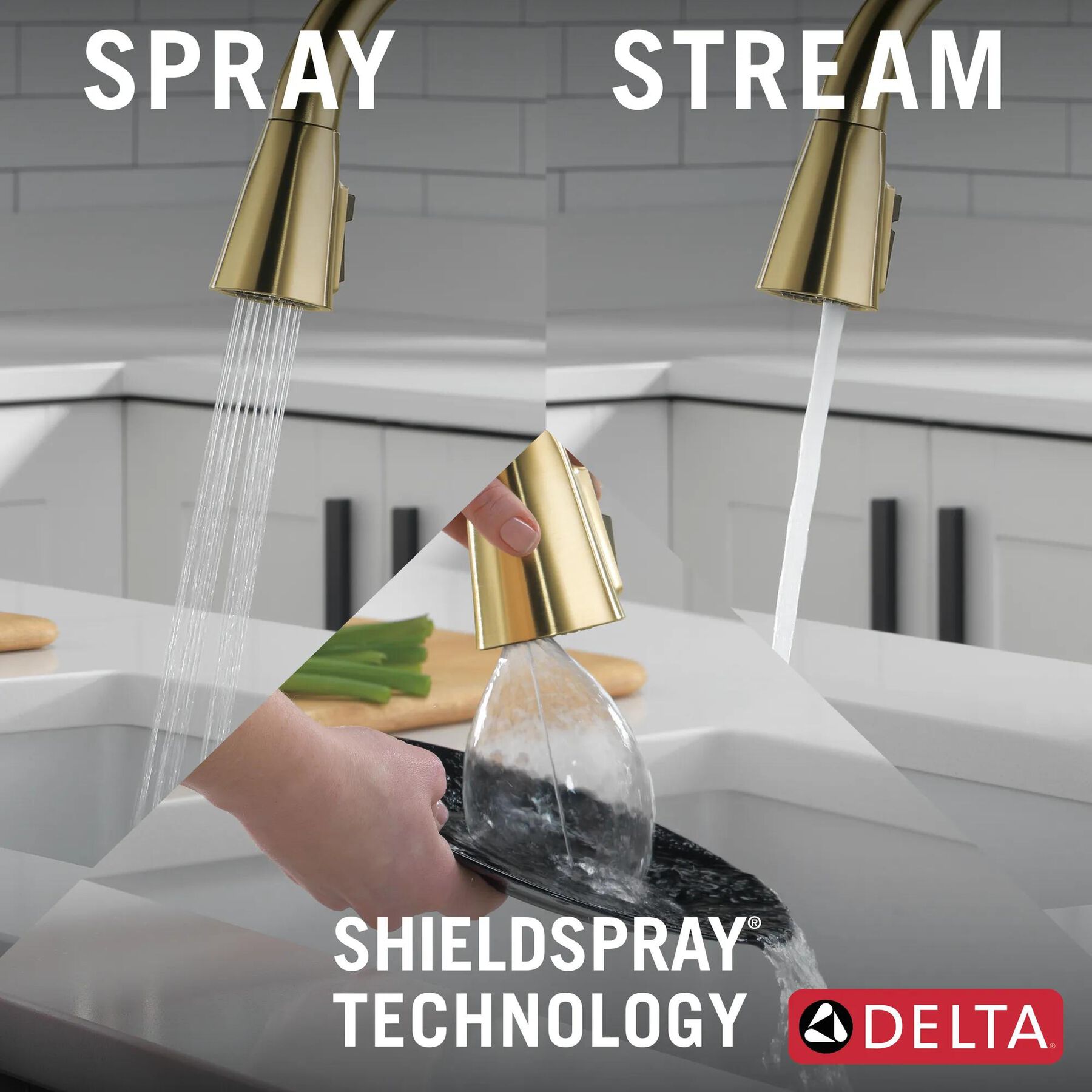 Single-Handle Pull-Down Kitchen Faucet with Touch<sub>2</sub>O&reg; Technology