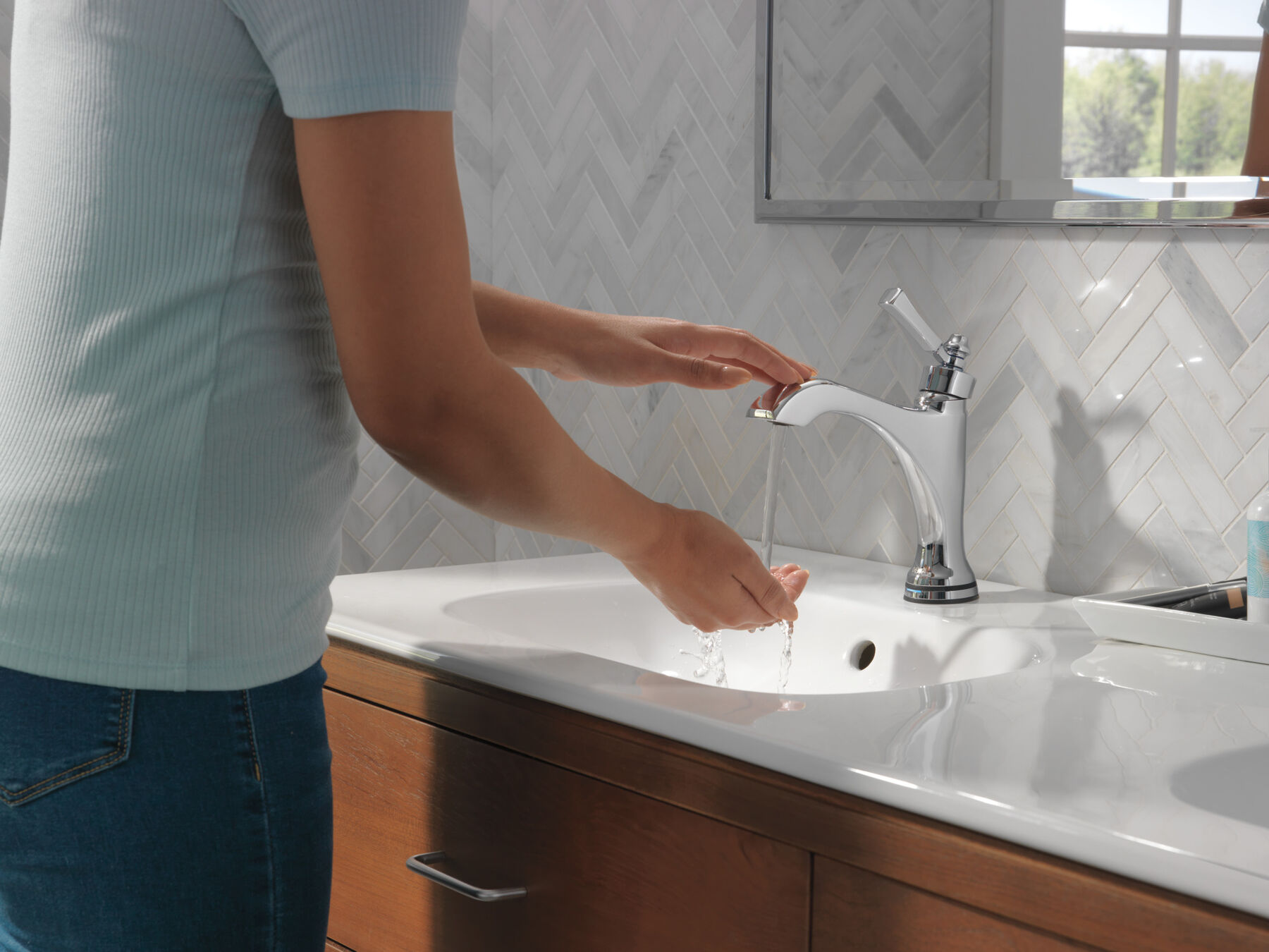 Touch2O.xt Single-Hole Bath Faucet 1L