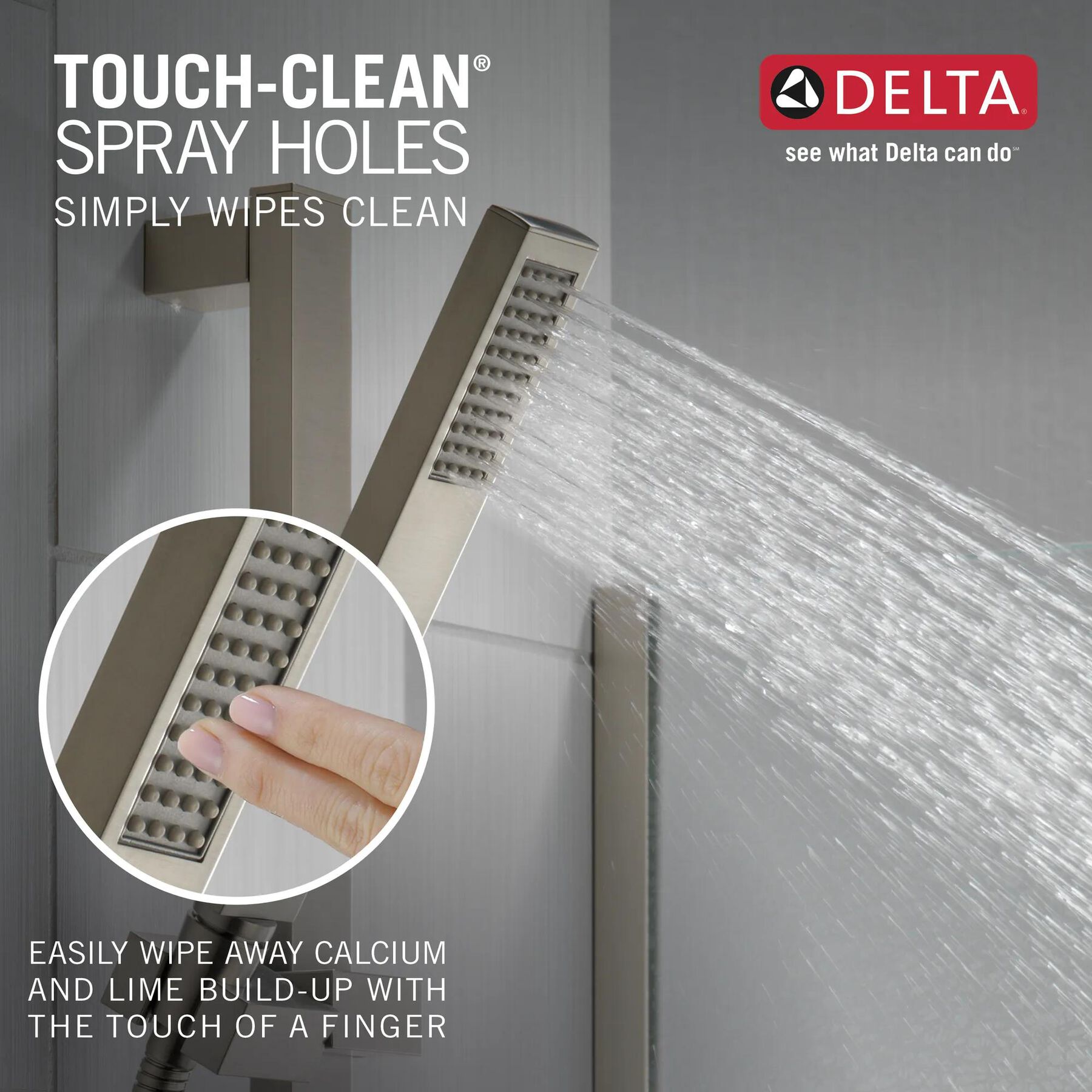 Premium Single-Setting Slide Bar Hand Shower