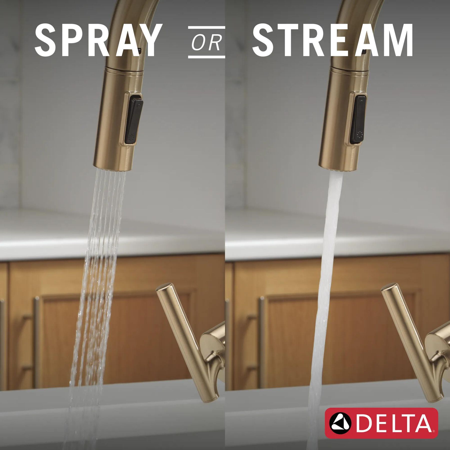 Single Handle Pull-Down Kitchen Faucet