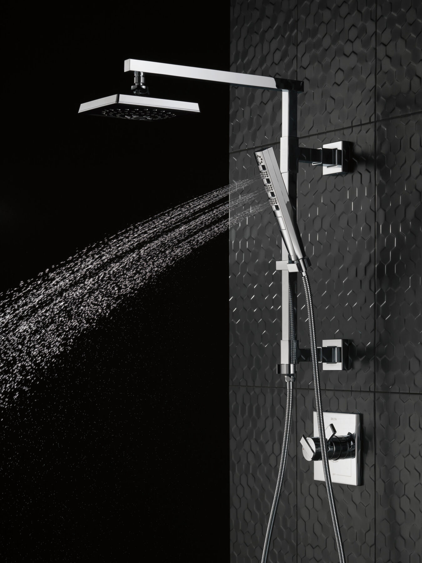 H2Okinetic&reg; 3-Setting Raincan Shower Head