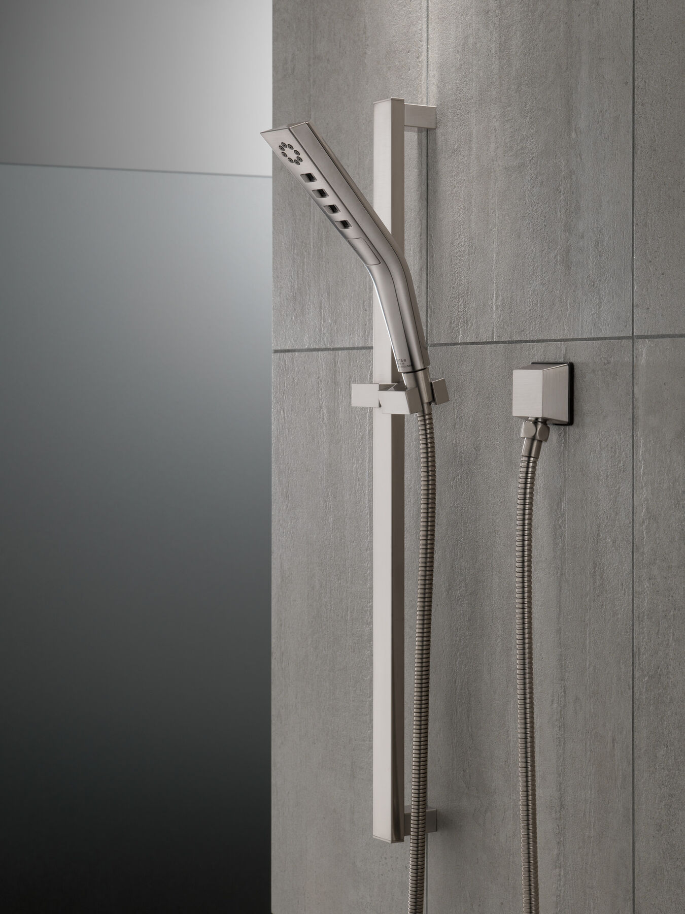 H2Okinetic&reg; 3-Setting Slide Bar Hand Shower