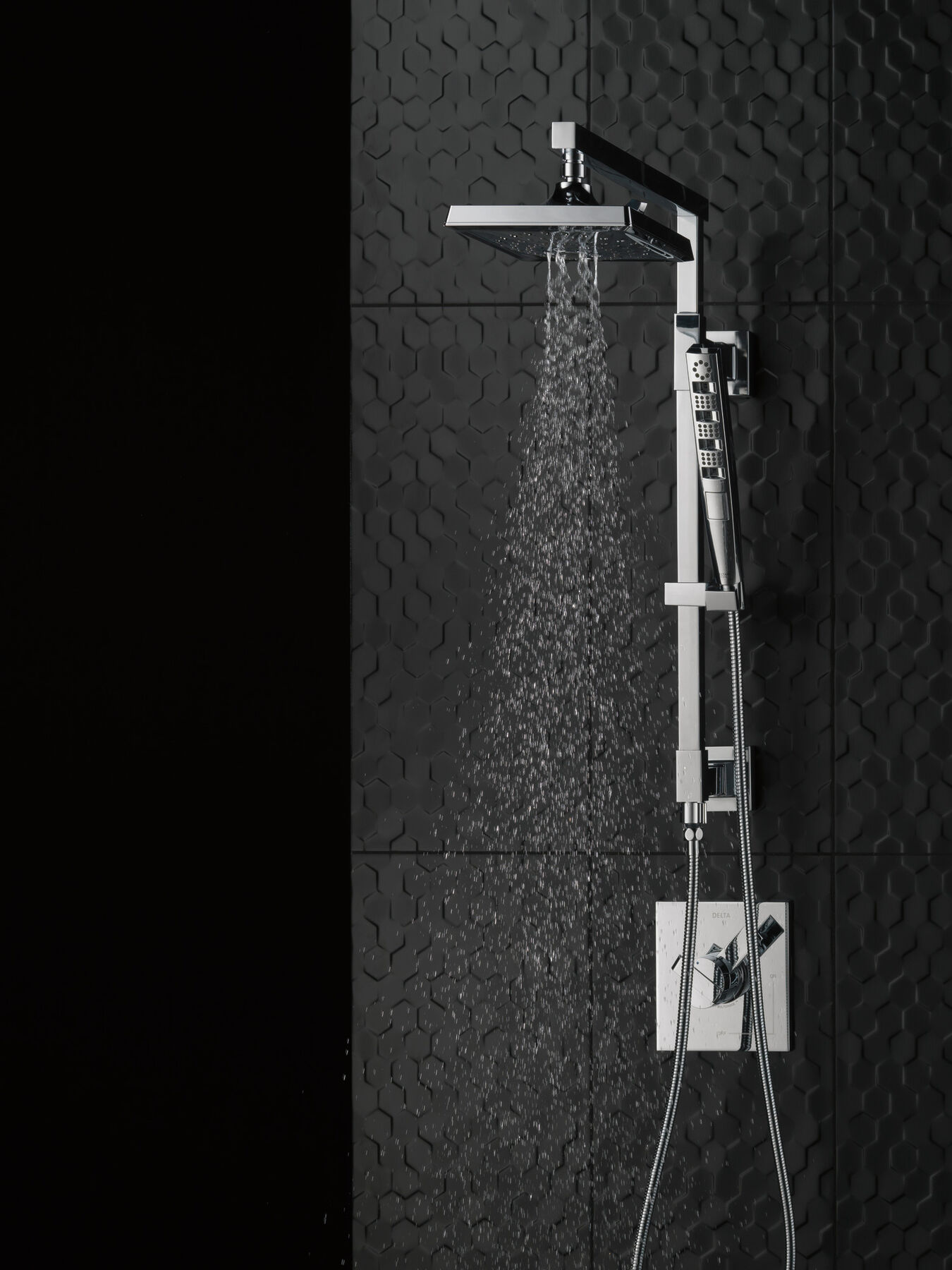 Shower Column 18" Angular