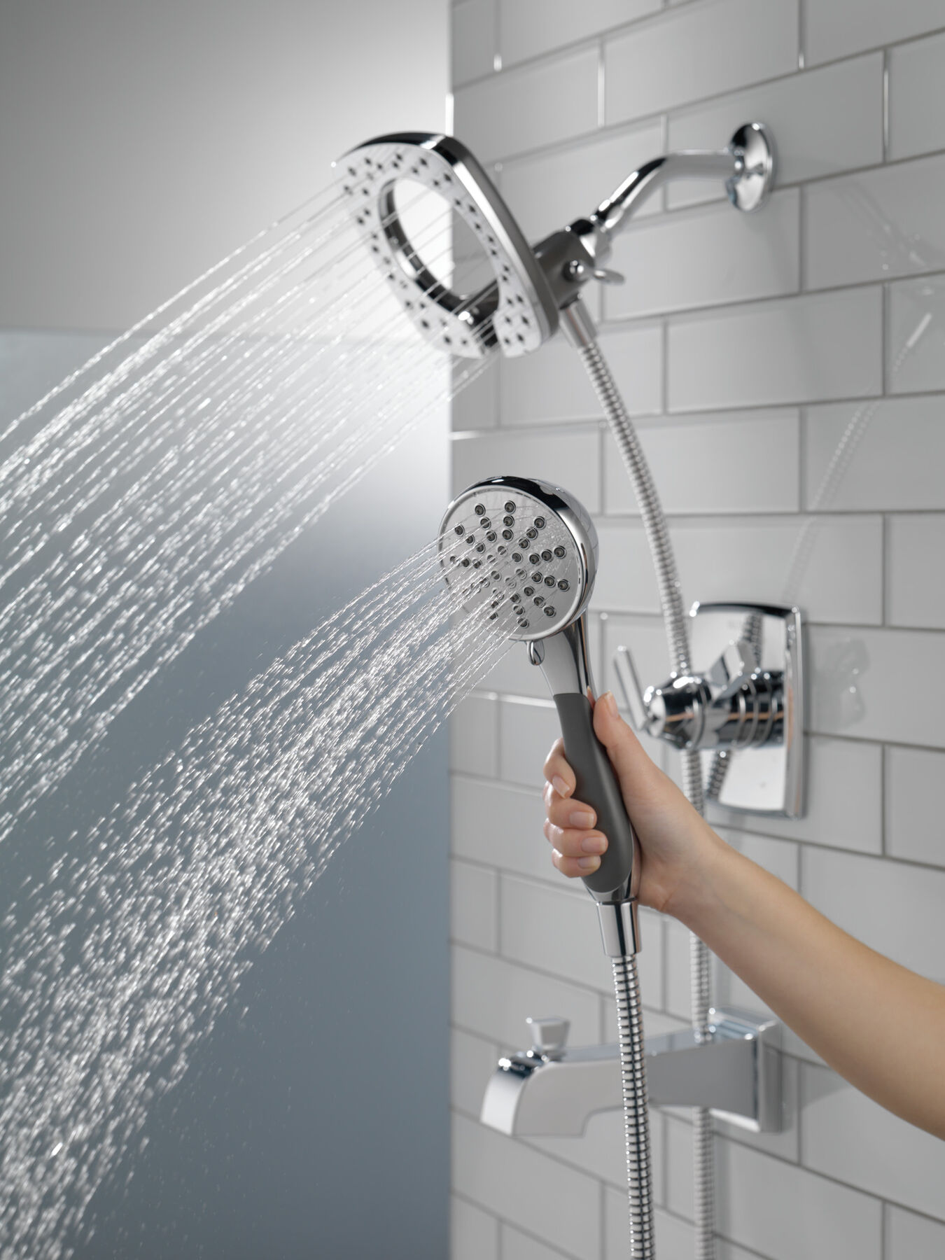 Monitor&reg; 17 Series Shower Trim with In2ition&reg; Two-in-One Shower