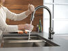 Single Handle Pull-Down Kitchen Faucet with Touch