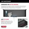 30&rdquo; Drop-In Top Mount&nbsp;16 Gauge Workstation Kitchen Sink Single Bowl&nbsp;with WorkFlow&trade; Ledge and Accessories