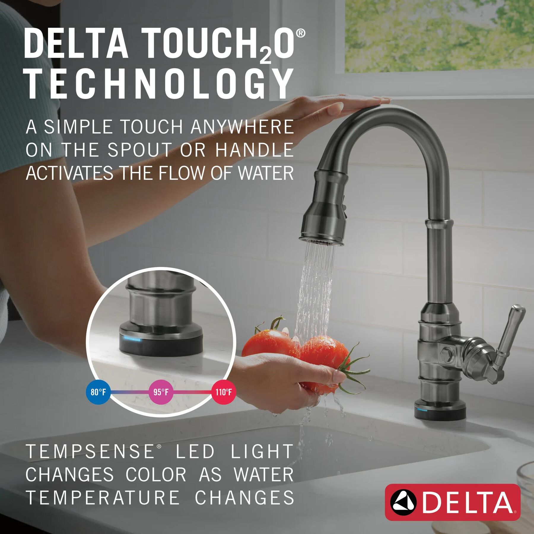 Touch2O&reg; Bar / Prep Faucet with Touchless Technology