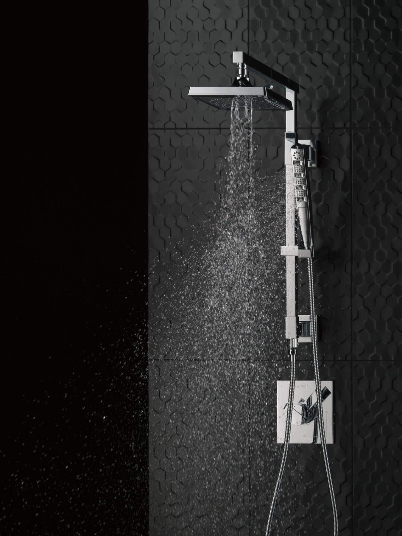 H2Okinetic&reg; 3-Setting Raincan Shower Head