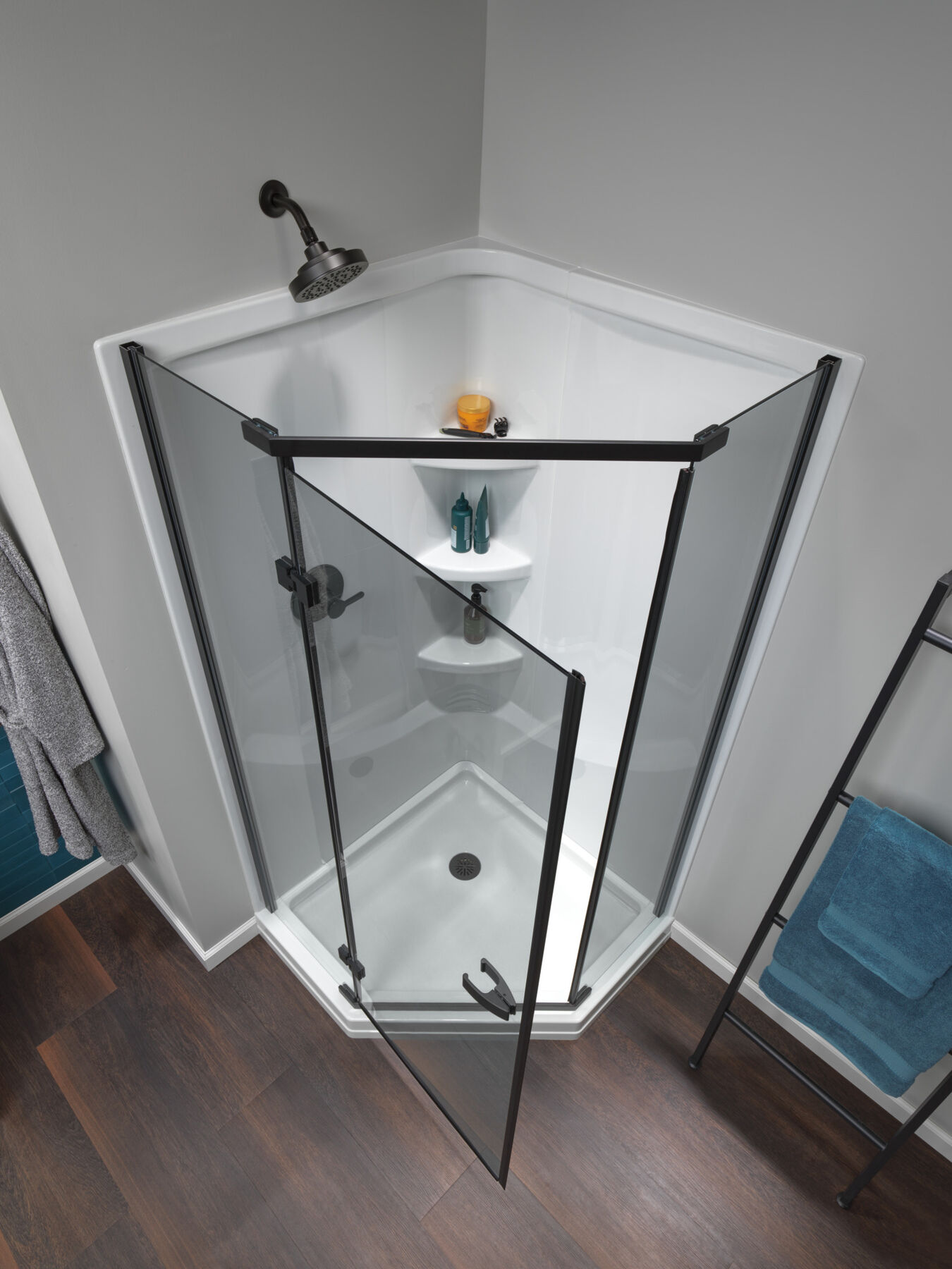 4" Prefab Round Shower Drain