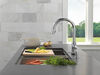 Touch2O with Touchless Technology Single Handle Pull-Down Kitchen Faucet with Soap Dispenser
