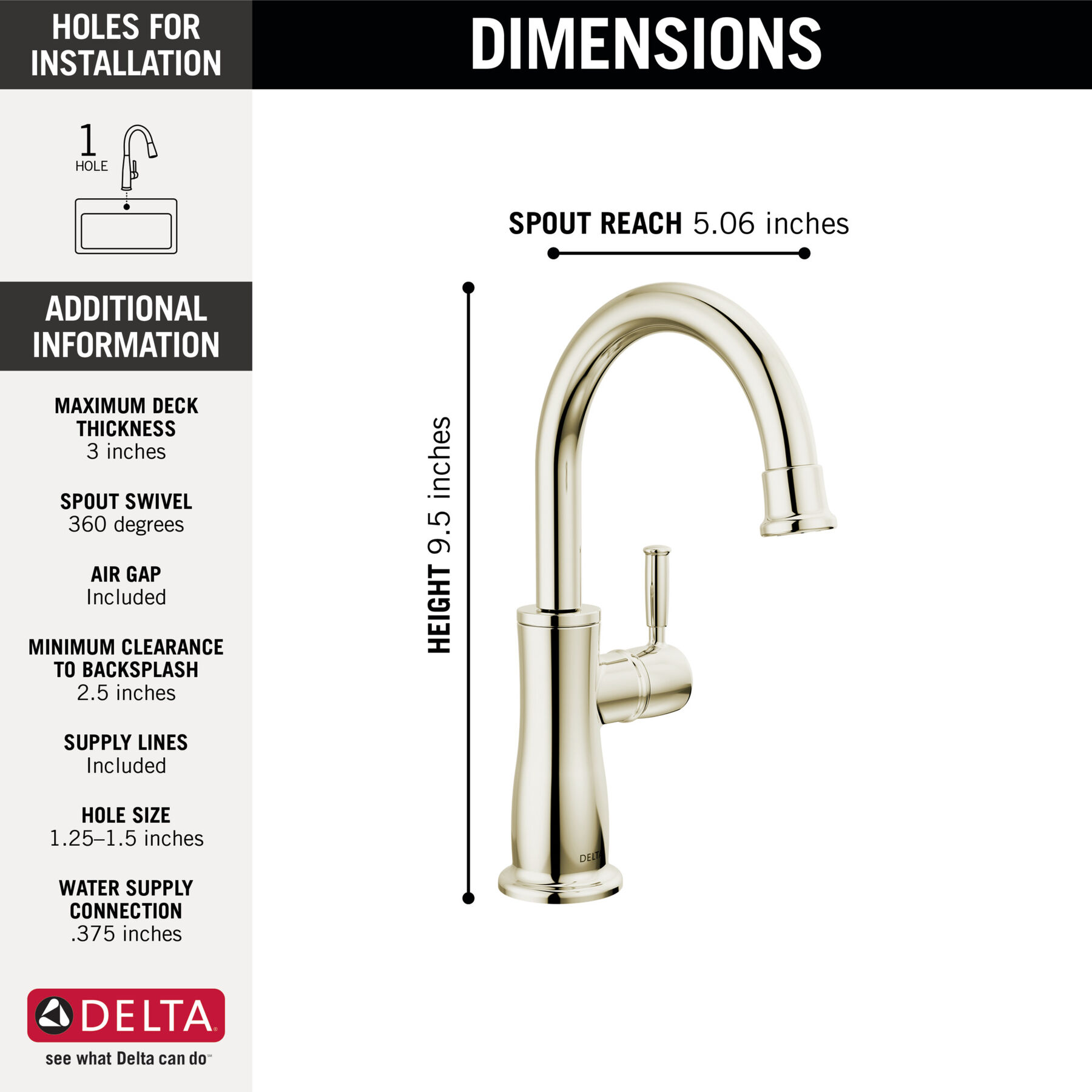 Traditional Beverage Faucet