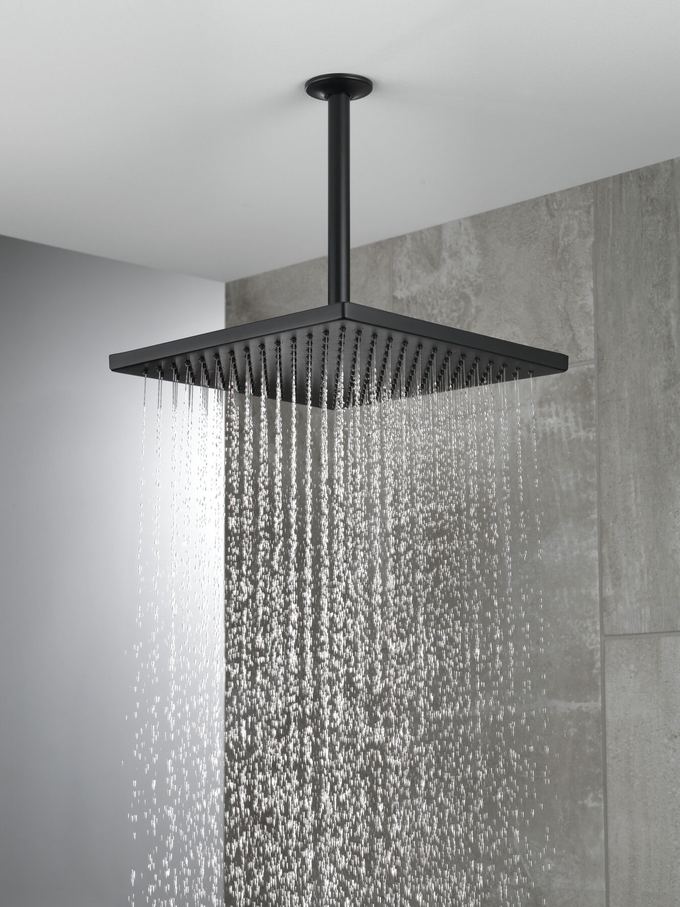 Single-Setting Metal Raincan Shower Head