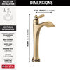 Touch2O.xt Vessel Bathroom Faucet 1L