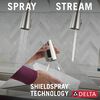 Single Handle Pull-Down Touch<sub>2</sub>O&reg; Technology Kitchen Faucet with Touchless Technology and Soap Dispenser