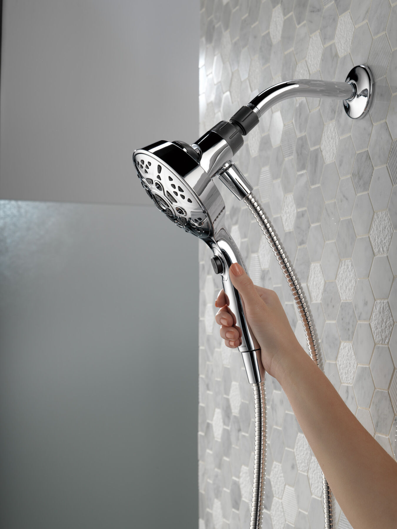 7-Setting Hand Shower with SureDock