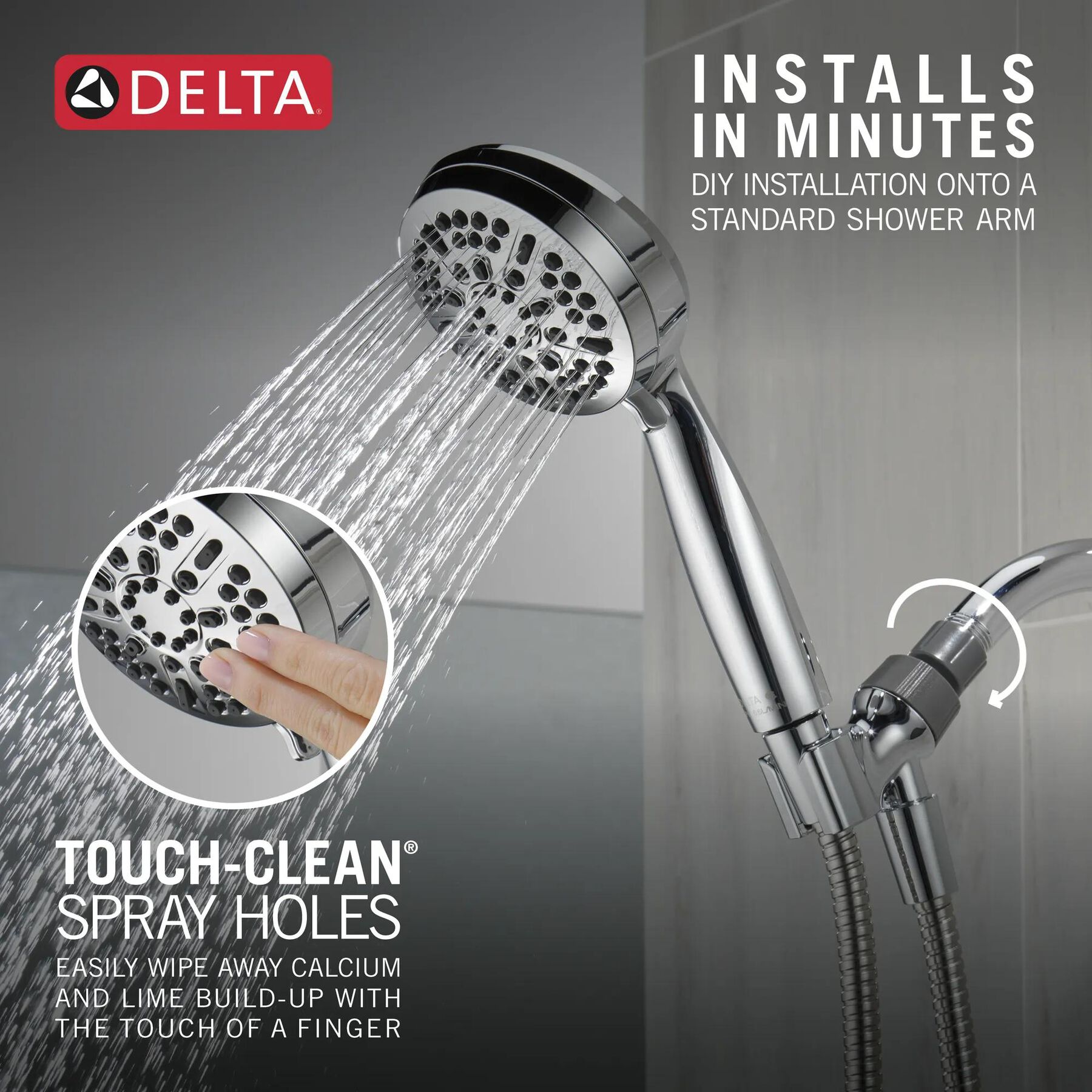 5 Setting Hand Shower