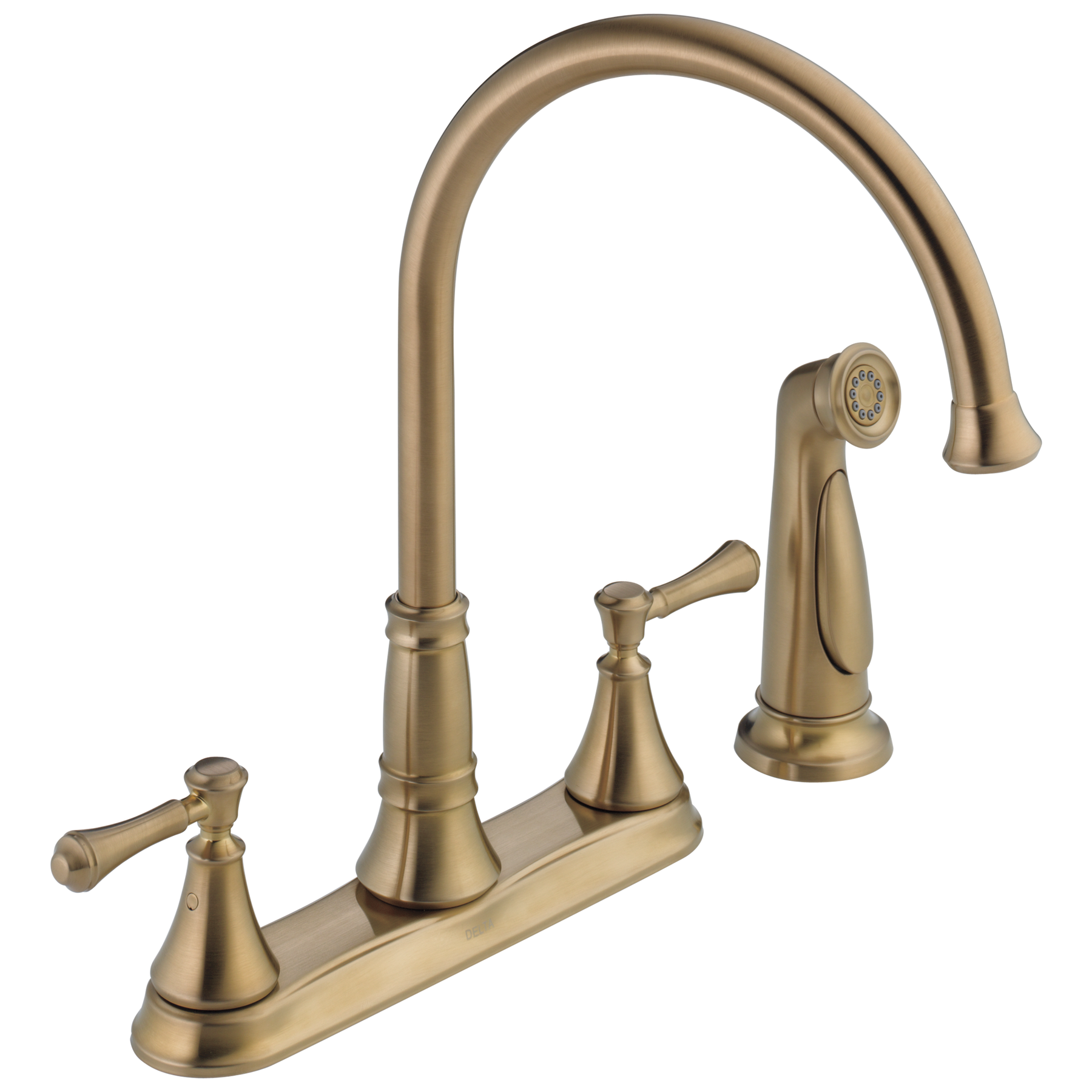 Two Handle Kitchen Faucet with Spray