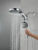 HydroRain&reg; H<sub>2</sub>Okinetic&reg; 5-Setting Two-in-One Shower Head