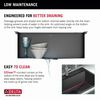 25&rdquo; Drop-In Top Mount&nbsp;16 Gauge Workstation Kitchen Sink Single Bowl&nbsp;with WorkFlow&trade; Ledge and Accessories
