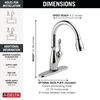 VoiceIQ&reg; Kitchen Faucet with Touch<sub>2</sub>O&reg; Technology with Touchless Technology