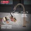Single Handle Pull-Down Kitchen Faucet with Touch<sub>2</sub>O&reg; Technology
