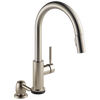 Single Handle Pull-Down Touch<sub>2</sub>O&reg; Technology Kitchen Faucet with Touchless Technology