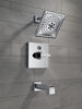 Angular Modern Temp2O&reg; 14 Series Tub & Shower Trim