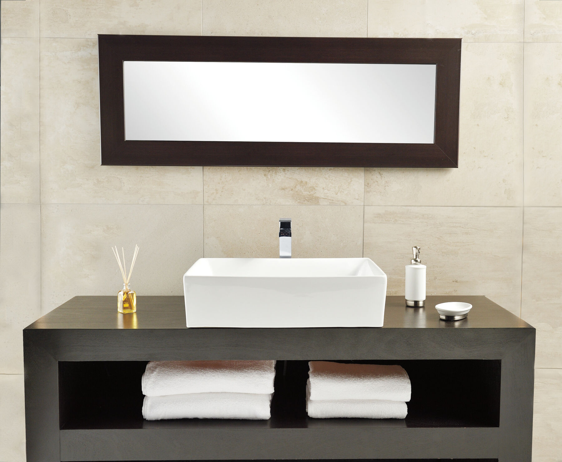Single Handle Vessel Bathroom Faucet