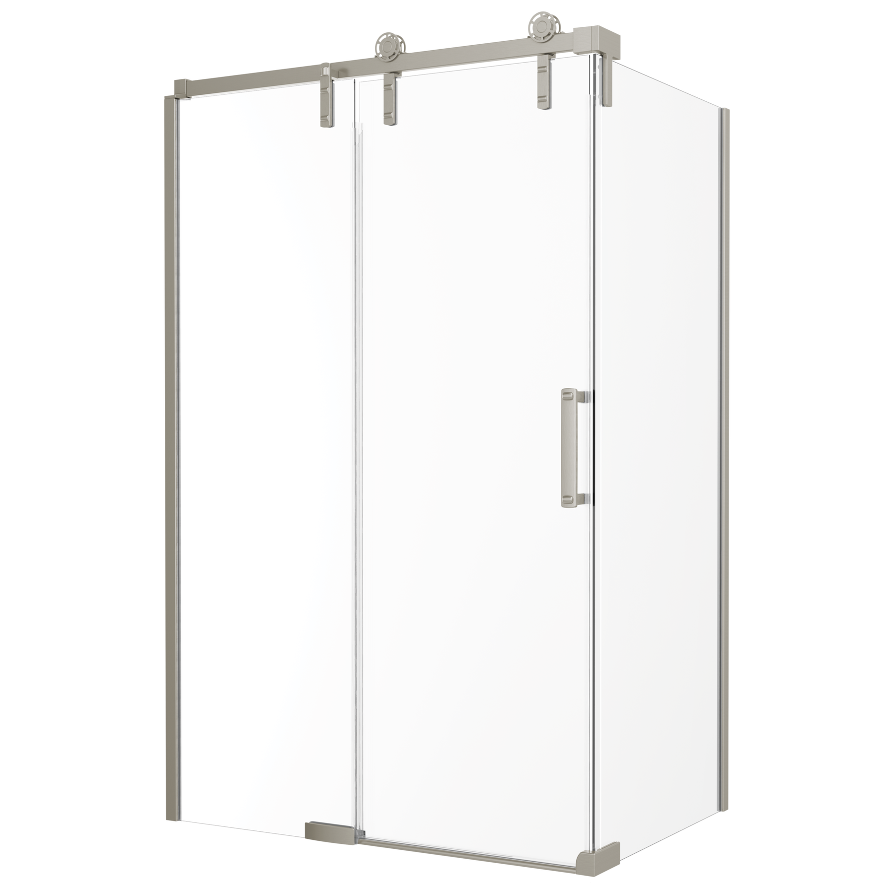 48&rdquo;x34&rdquo; Stainless Corner Panel
