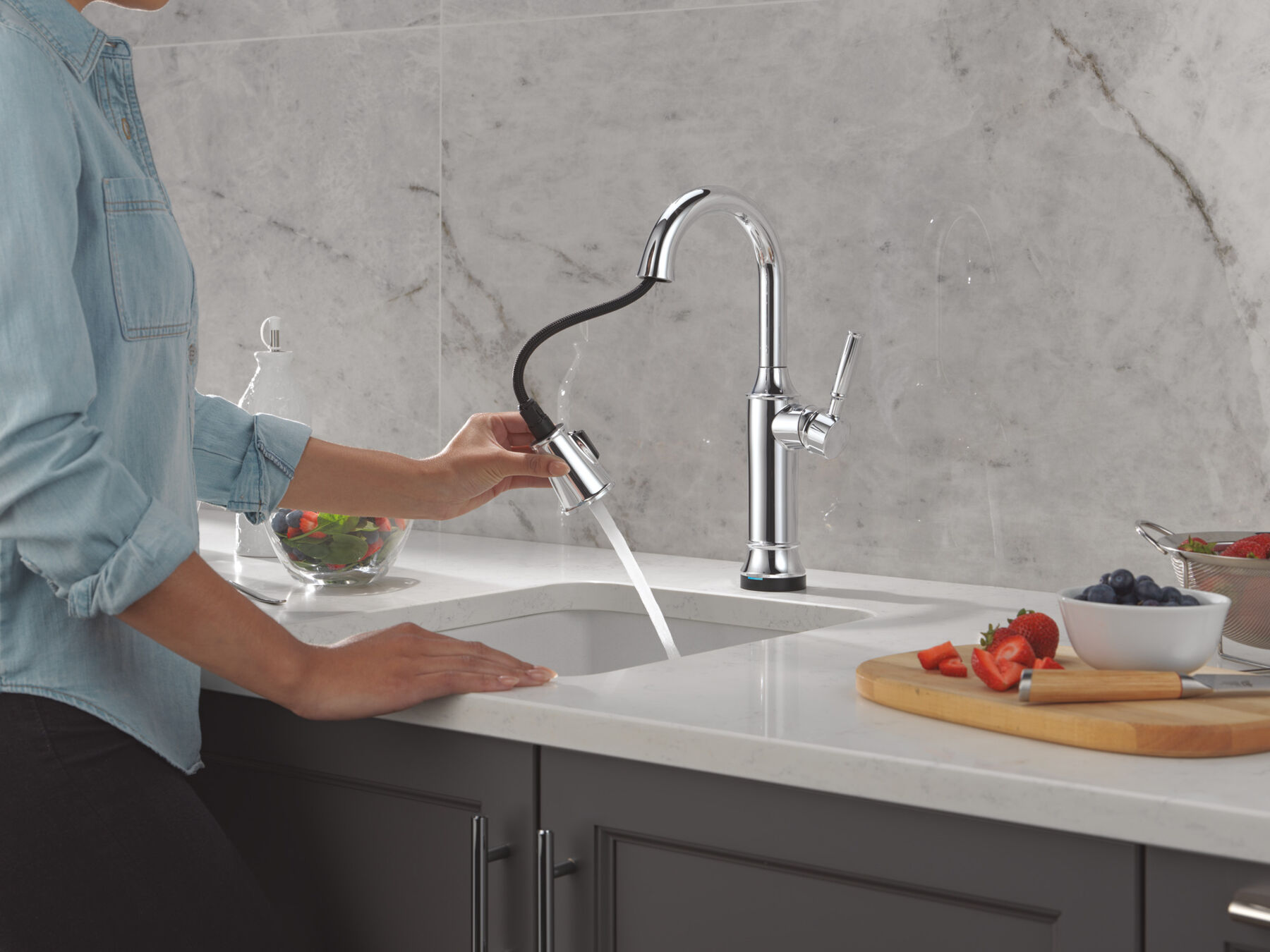 Touch2O&reg; Bar / Prep Faucet with Touchless Technology