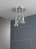 H2Okinetic&reg; Pendant Raincan Shower Head with LED Light