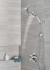 H<sub>2</sub>Okinetic&reg; 5-Setting Contemporary Raincan Shower Head