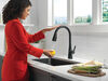 Single Handle Pull-Down Touch<sub>2</sub>O&reg; Technology Kitchen Faucet with Touchless Technology