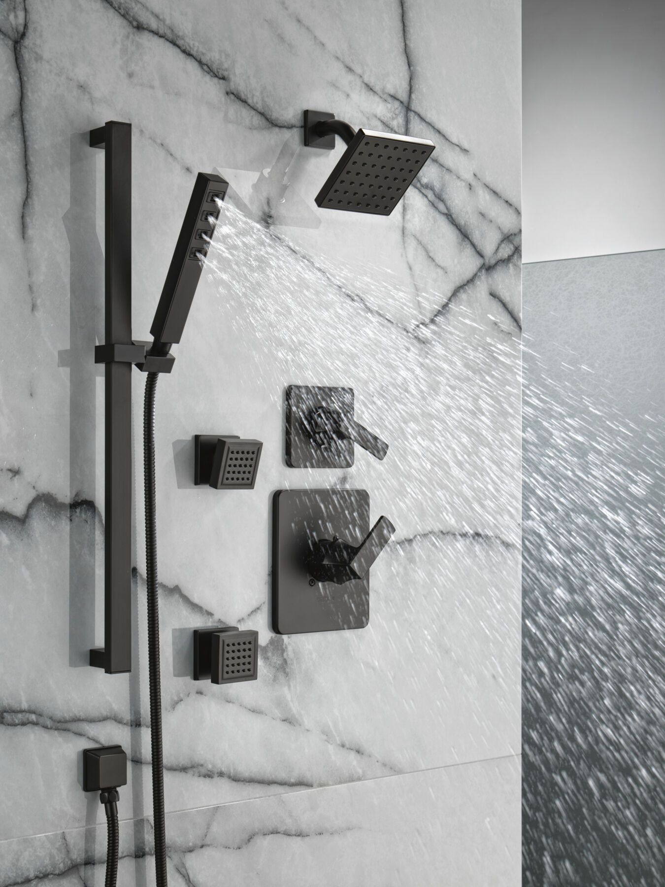 Square Wall Elbow for Hand Shower