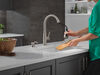 Single Handle Pull-Down Kitchen Faucet with Soap Dispenser and ShieldSpray&reg; Technology