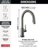 VoiceIQ&reg; Kitchen Faucet with Touch<sub>2</sub>O&reg; Technology with Touchless Technology