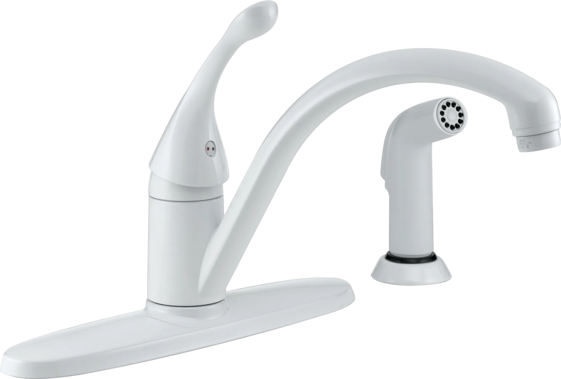Single Handle Kitchen Faucet with Spray