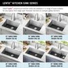 32&rdquo; Undermount Stainless Steel Single Bowl Kitchen Sink&nbsp;with Accessories