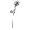 7-Setting Wall Mount Hand Shower with Cleaning Spray
