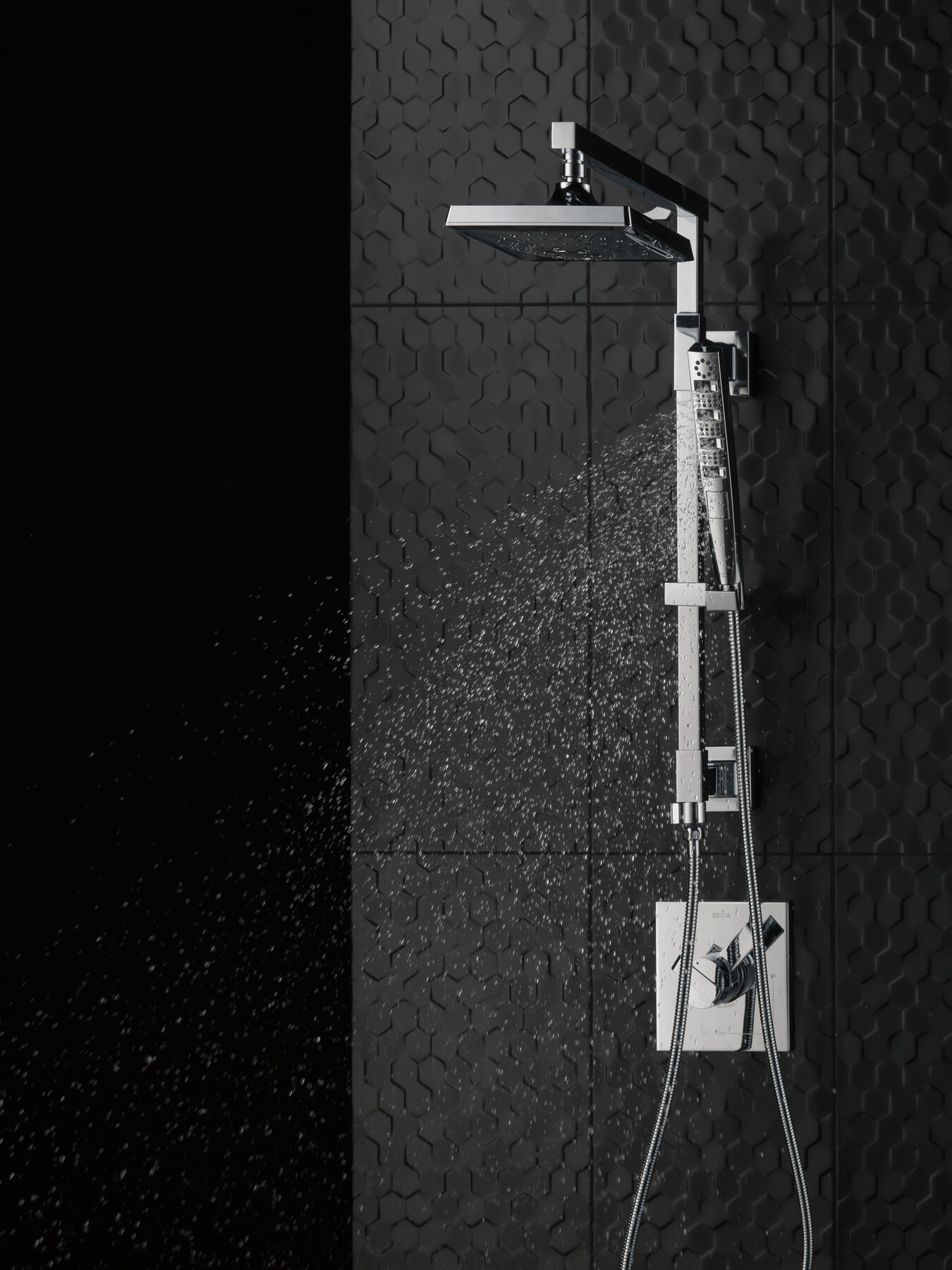 Shower Column 18" Angular