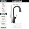 Touch<sub>2</sub>O&reg; Technology Kitchen Faucet with Touchless Technology