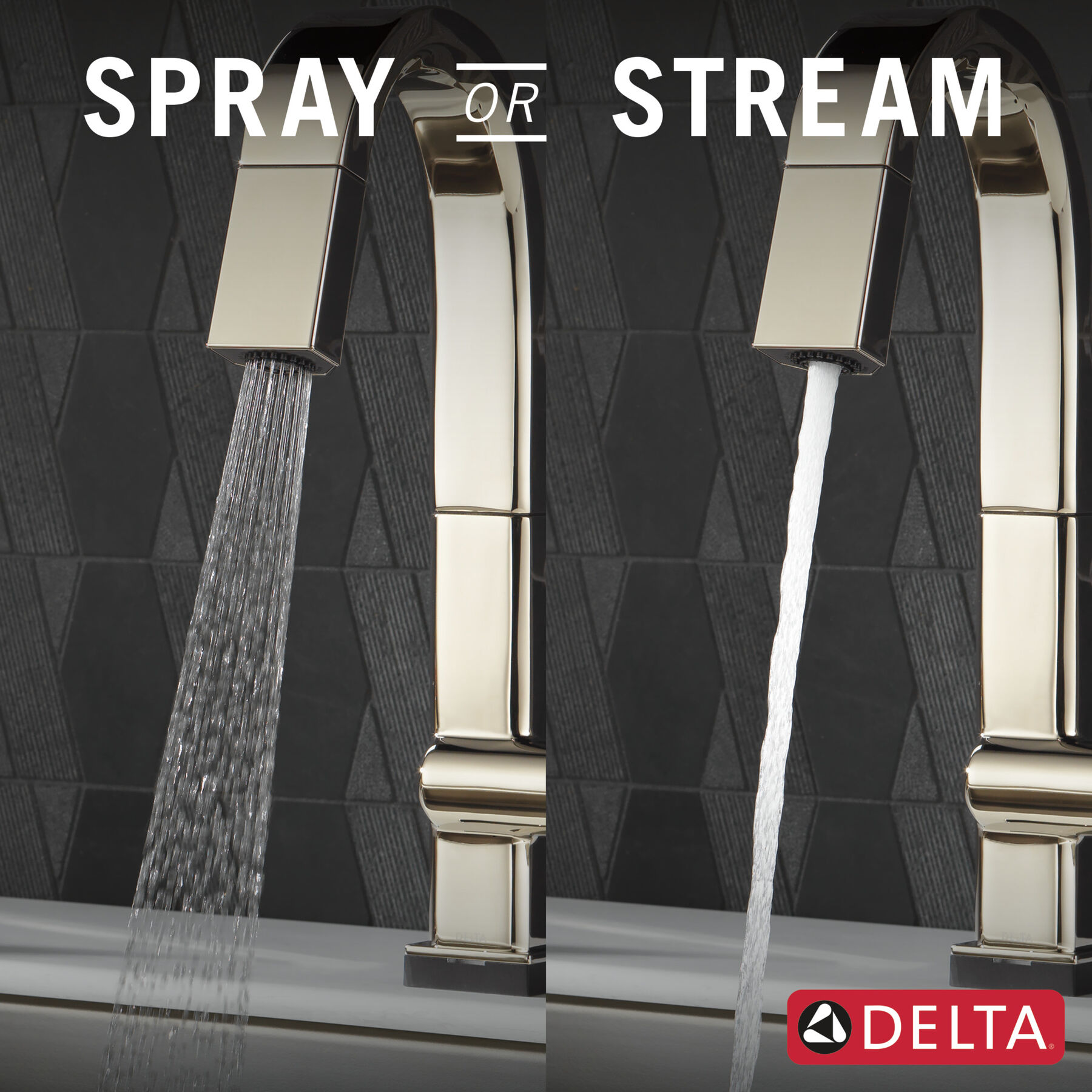 Single Handle Pull Down Bar/Prep Faucet With Touch2O Technology
