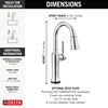 Touch2O&reg; Bar / Prep Faucet with Touchless Technology