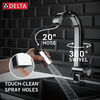 Single Handle Pull Down Bar/Prep Faucet With Touch2O Technology