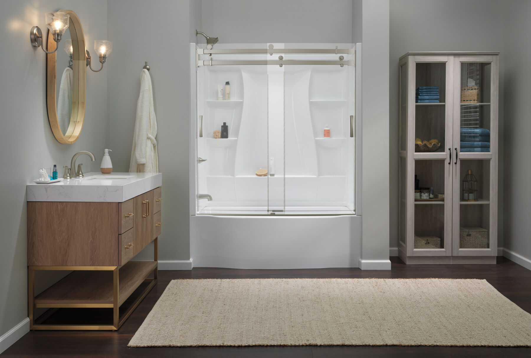 60"x32" Classic 500 Bathtub Wall