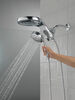 HydroRain&reg; H<sub>2</sub>Okinetic&reg; 5-Setting Two-in-One Shower Head