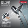 6-Setting SureDock&reg; Magnetic Hand Shower