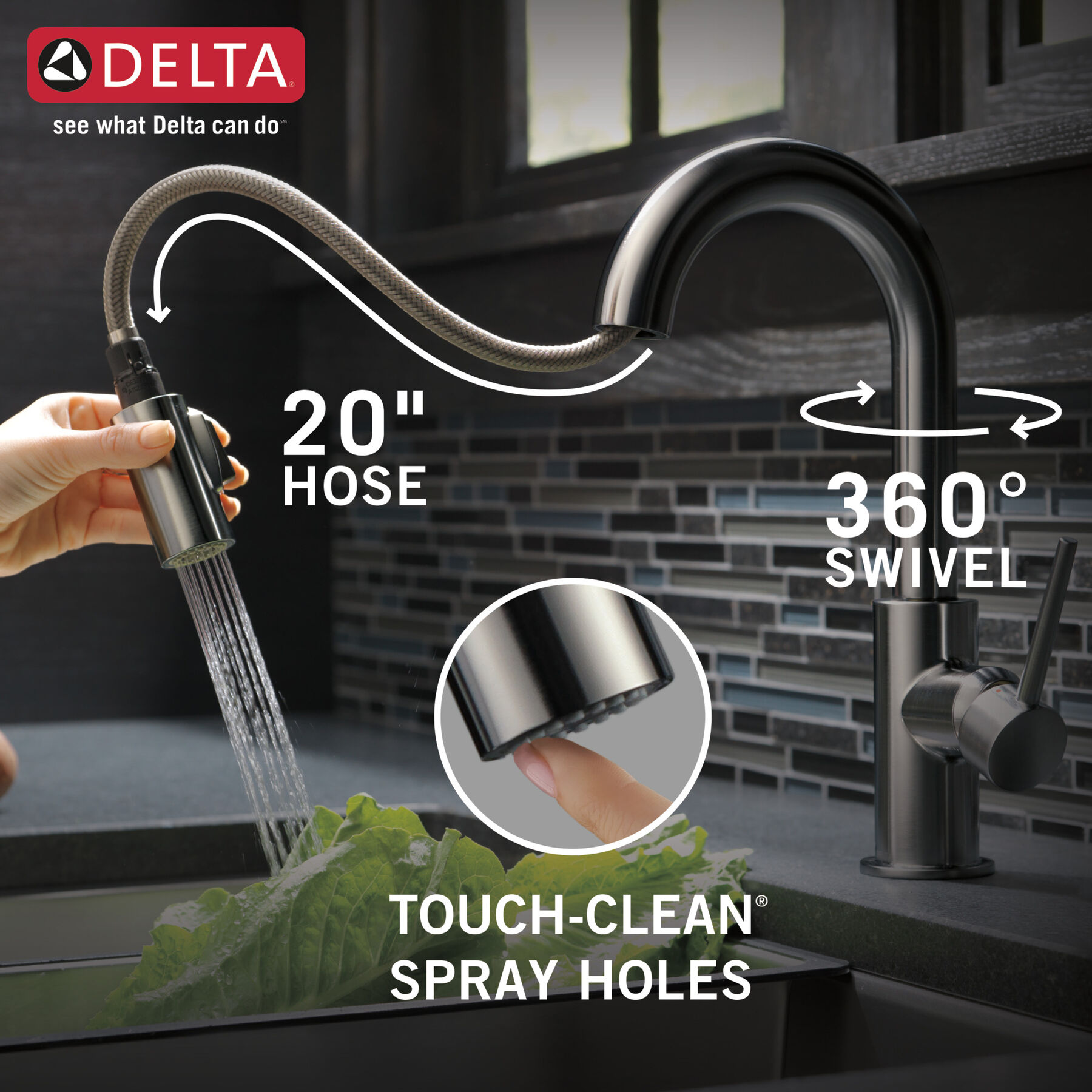 Single Handle Pull-Down Bar/Prep Faucet